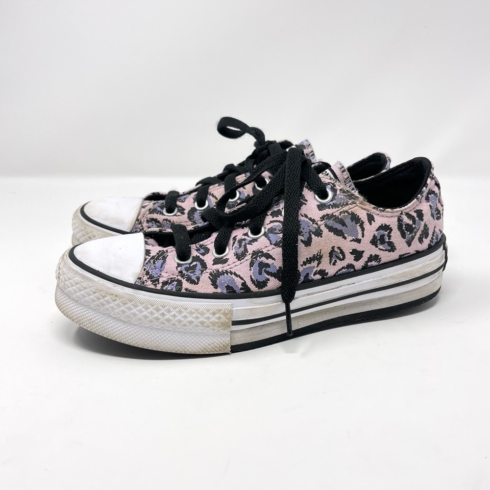 Converse Chuck Taylor All Star Leopard Heart Print Sneakers